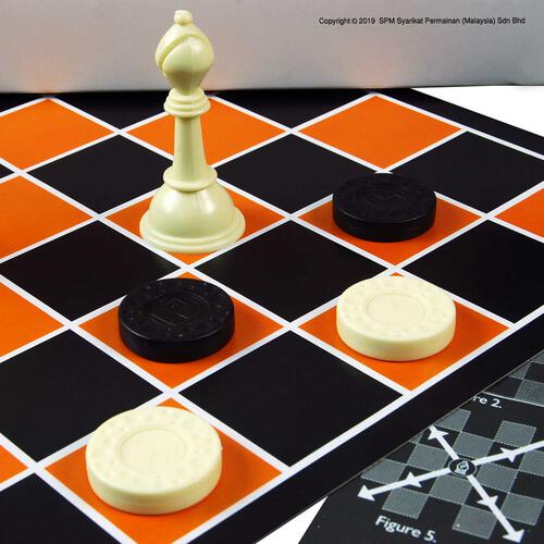 SPM SHAHS Standard Chess & Dam (2in1)