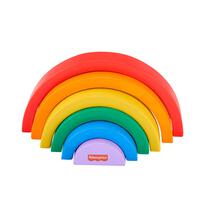 Fisher-Price Wood Stacking Rainbow