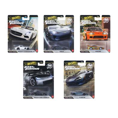 Hot Wheels Fast & Furious Dash R Set of 10