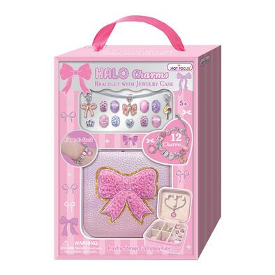 Hot Focus Halo Charms Bracelet & Jewelry Case Bowtiful Fashion Jewelry Accessories