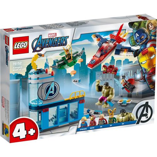 LEGO Marvel Avengers Movie 4 Avengers Wrath of Loki 76152