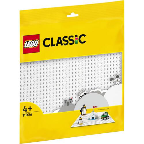 LEGO Classic White Baseplate 11026