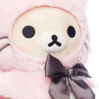 Rilakkuma San-X Original Korilakkuma Pink Cat Plush (Medium)