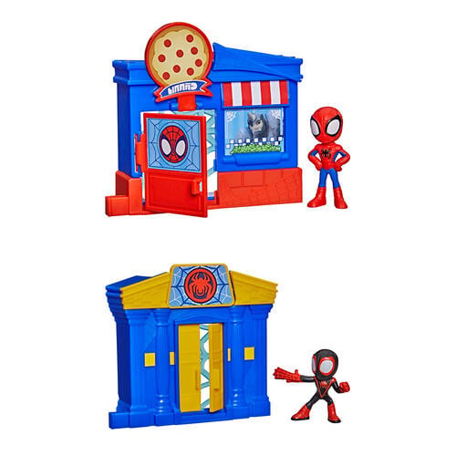 Marvel Spidey and His Amazing Friends Mini Playsets - Assorted
