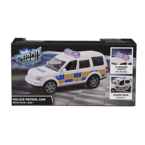 Speed City Police Patrol Car