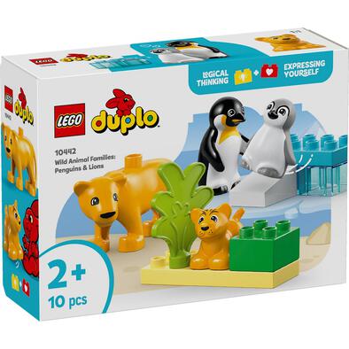 LEGO Duplo Wild Animal Families: Penguins & Lions 10442