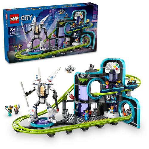 LEGO City Robot World Roller-Coaster Park 60421