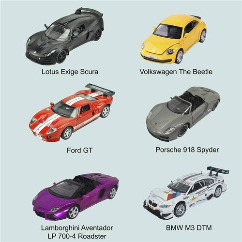 1:32 Diecast Car With Light and Sound - Assorted