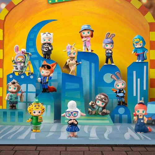 Pop Mart Molly × Zootopia Co-Branded Series Figures