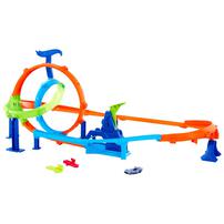 Hot Wheels Stunt Tracks Rapid Launch & Crash