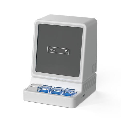 playpop Retro Desktop Speaker - White (Bluetooth)