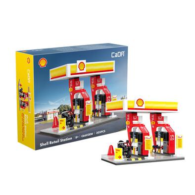 CaDA Shell Retail Station Brick Building Mechanical Master