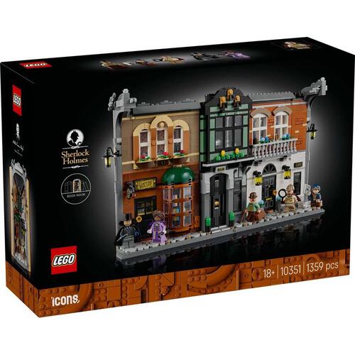  LEGO Icons Sherlock Holmes: Book Nook 10351