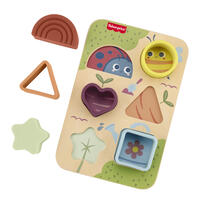 Fisher Price Wood 6 Pcs Silicone Puzzle