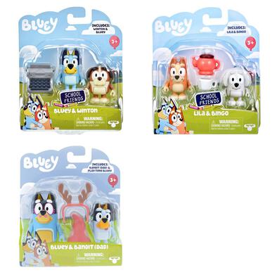BLUEY S8 Figure 2 Pack - Assorted