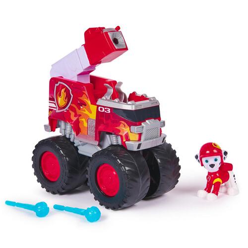 Paw Patrol Theme Vehicle Rescue Wheels Marshall's Firetruck