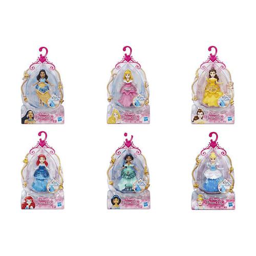 Disney Princess Small Doll with Royal Clips Fashion - Assorted
