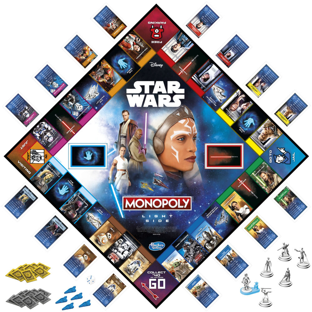 Monopoly: Star Wars Light Side Edition | Toys