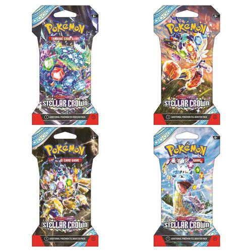 Pokémon TCG: Stellar Crown Sleeved Booster - Assortment