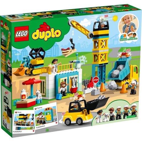 LEGO Duplo Town Tower Crane & Construction 10933