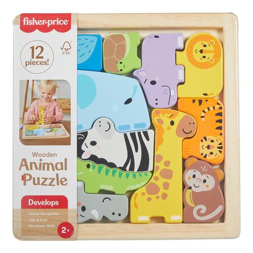 Fisher-Price Wood Animal Puzzle