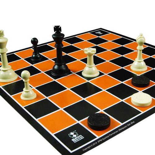 SPM SHAHS Standard Chess & Dam (2in1)