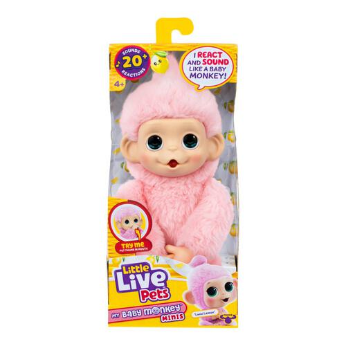 Little Live Pets My Baby S3 Mini Monkey - Assorted