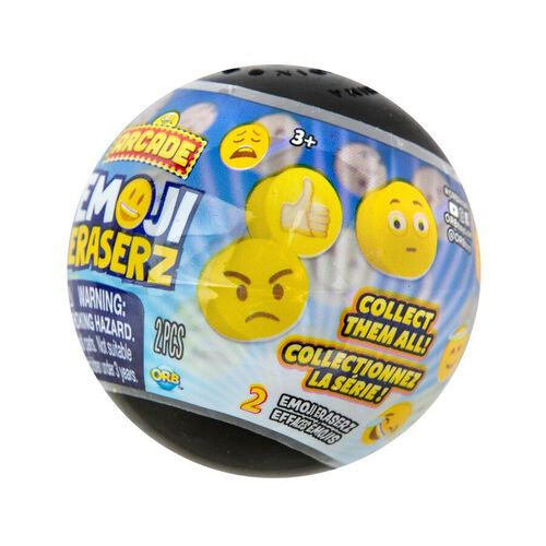 Orb Arcade Capsules Emoji Eraserz