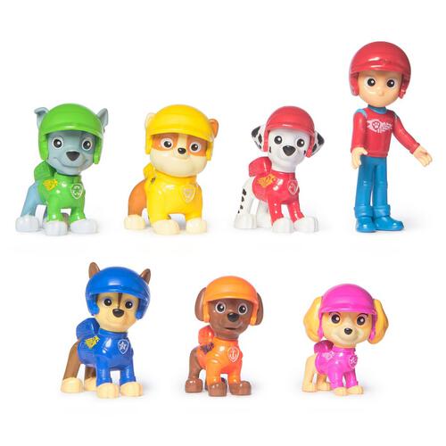 Paw Patrol Rescue Wheels Figure Pack with 7 Collectible Figures