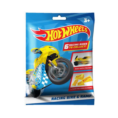Hot Wheels Racing Bike & Ramp - Assorted