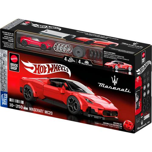 Mattel Brick Shop Hot Wheels Racer Maserati