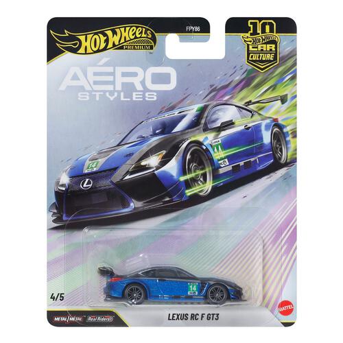 Hot Wheels FPY86 Car Culture Dash U Set of 10 (AERO Styles )