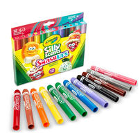 Crayola 12 Ct Silly Scents Smashups Washable Chisel Tip Markers