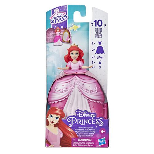 Disney Princess Styling Surprise Ariel, Mini Doll Play Set