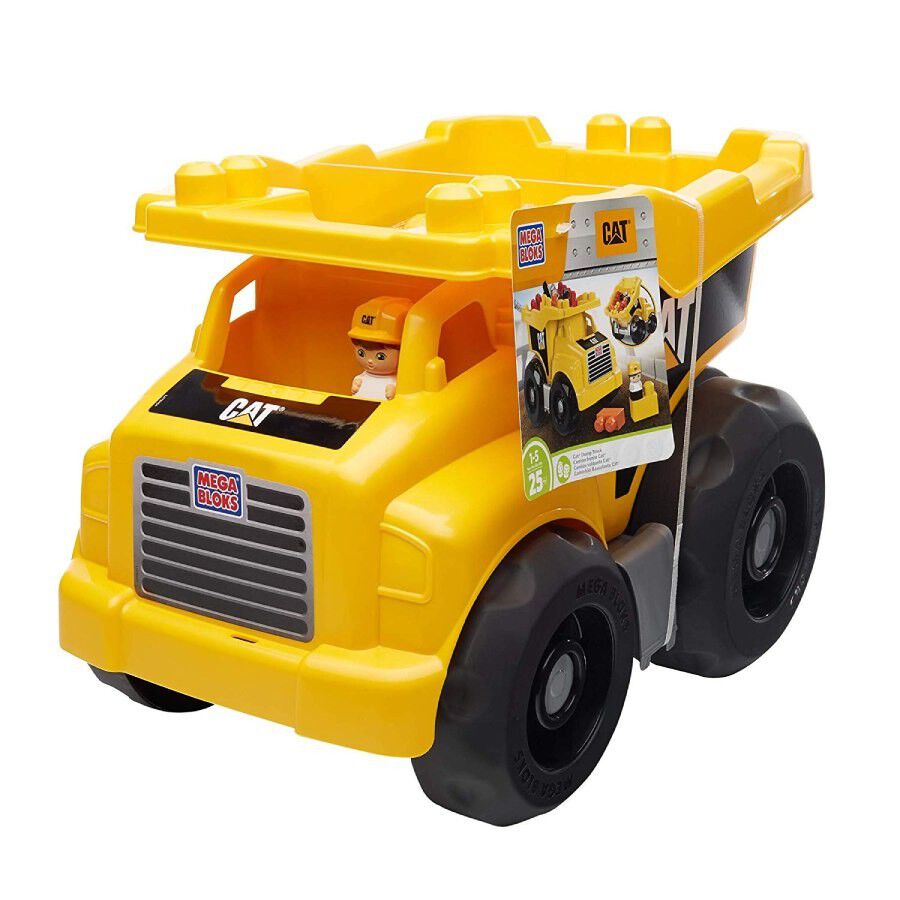 mega bloks cat dump truck