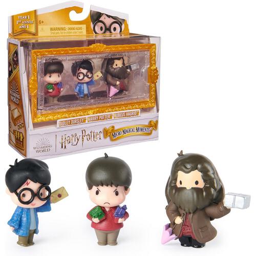 Wizarding World: Harry Potter Micro Magical Moments Collectible Year 1 3-Pack