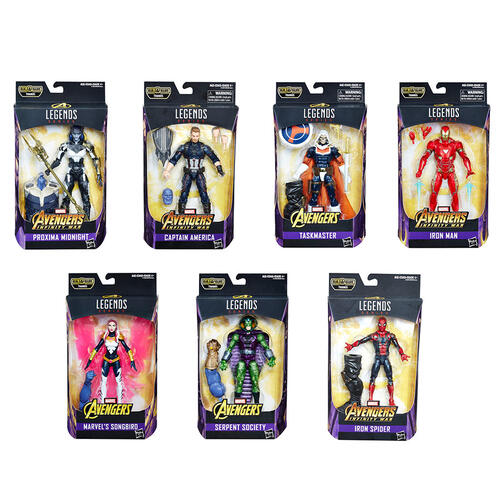 Marvel Avengers Infinity War 6 Inch Legends Thanos Baf Series - Assorted