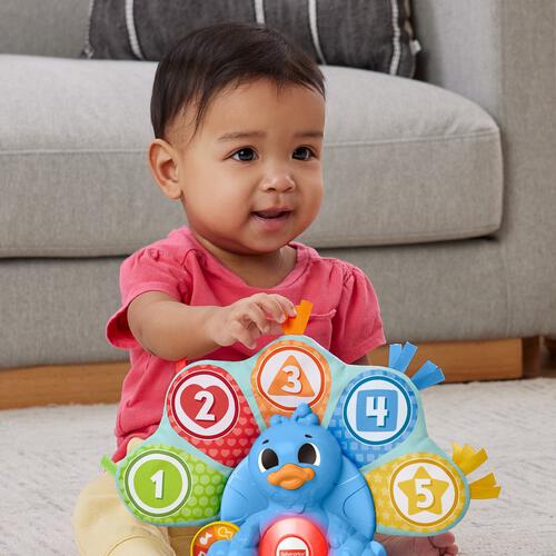 Fisher-Price Linkimals Press 'N Play Peacock