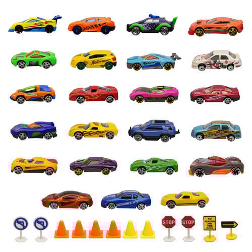 playpop 35 Piece Die-cast & Accessory Pack