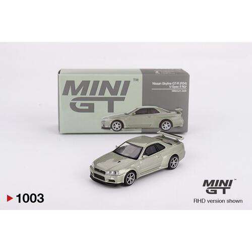 Mini GT Nissan Skyline GT-R (R34) V-Spec II