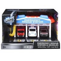 Speed City Emergency Rescue Station & Vehicles