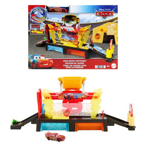 Disney Pixar Cars Colour Changers Lightning Mcqueen Car Wash