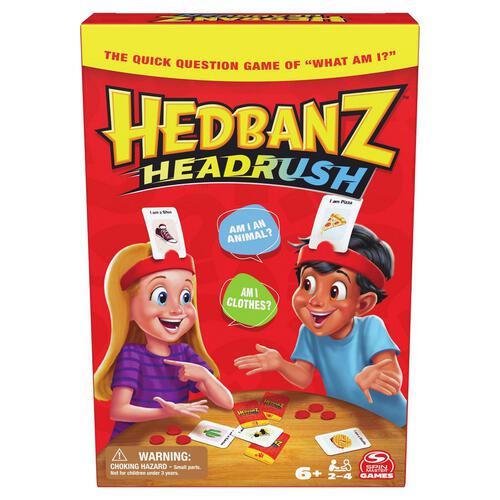 Hedbanz Headrush Picture Guessing Board Game
