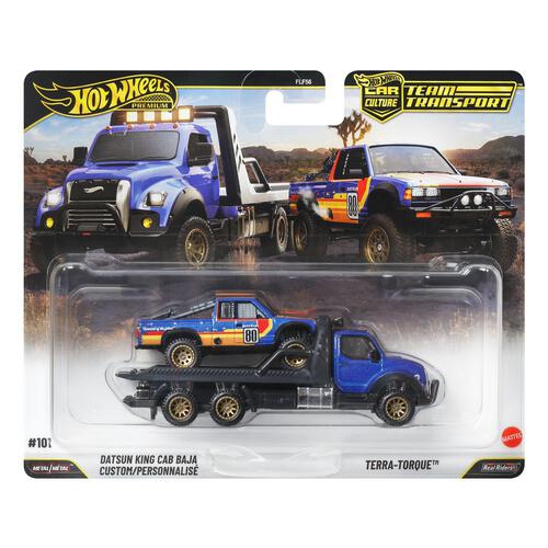 Hot Wheels FLF56 Team Transport (Dash N) Set of 4 