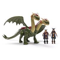 How to Train Your Dragon Zippleback with Twins Figure