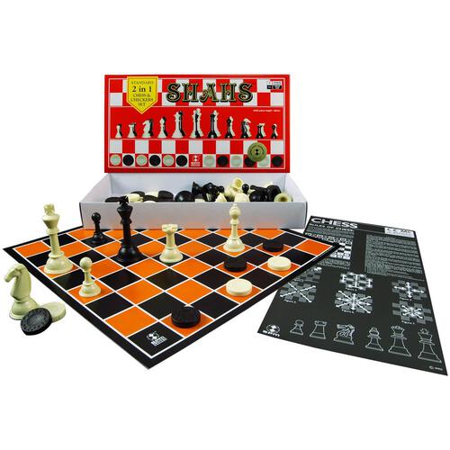 SPM SHAHS Standard Chess & Dam (2in1)