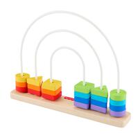 Fisher-Price Wood Wooden Bead Rainbow