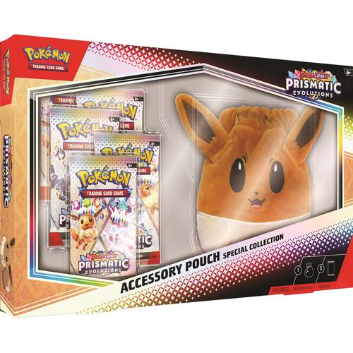 Pokemon TCG: Prismatic Evolutions Accessory Pouch Special Collection