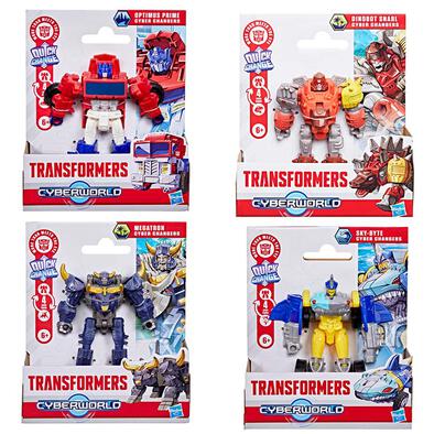 Transformers CYBERWORLD Cyber Changers - Assorted
