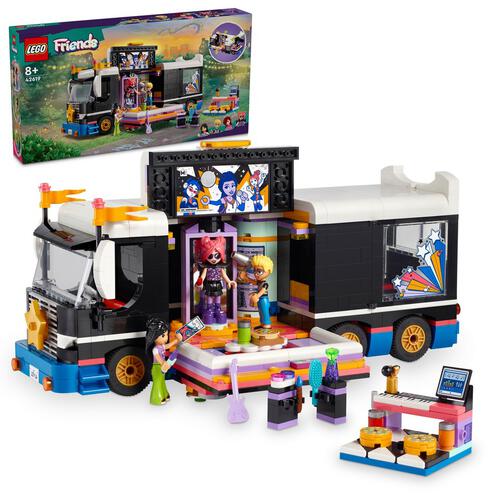 LEGO Friends Pop Star Music Tour Bus 42619